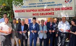 Çermik’te kadınların el emeği sergisi açıldı