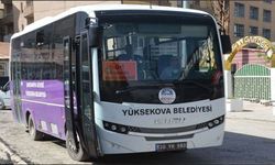 Yüksekova Belediyesi'nden eğitime destek: YKS Günlerinde Ulaşım Ücretsiz