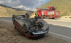 Yüksekova-Hakkari karayolunda kaza: 1 Yaralı
