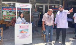 Siverek’te ruh sağlığı hastalarının el emeği ürünleri sergilendi