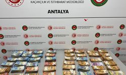 Bebek bezleri içerisine gizlenmiş 20 milyon liradan fazla nakit para ele geçirildi