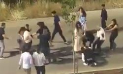 Düğün konvoyunda tekmeli, yumruklu kavga