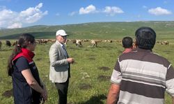 Aydın, 2 bin 500 rakımlı Susuz Yaylası’nda üreticilerle buluştu