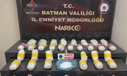 Batman’da uyuşturucu operasyonu: 19 kilo metamfetamin ele geçirildi