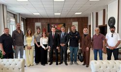 Basın Mensuplarından Kaymakam Hülür’e Hayırlı Olsun Ziyareti