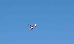 Hakkari’de entübe bebek helikopter ambulansla Van’a sevk edildi