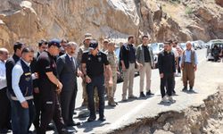 Vali Ekici, Habur Çayı’ndaki arama çalışmalarını yerinde inceledi