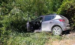 Hakkâri'de faciadan dönüldü: Otomobil Zap Suyu’na düşmekten kurtuldu