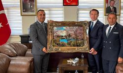 Kaymakam Hülür, Büyükçiftlik Belediyesini ziyaret etti