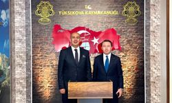 Nüfus ve Vatandaşlık İşleri Genel Müdürü Kepçeli’den Kaymakam Hülür’e ziyaret