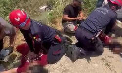 Sulama kanalına devrilen otomobildeki anne ve oğlu hayatını kaybetti