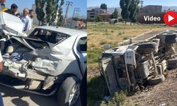 Yüksekova Çevre Yolunda kaza : 5 Yaralı