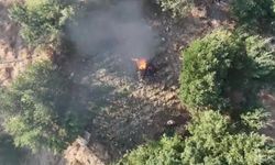 Diyarbakır’da 5,7 ton toz esrar elde edilebilecek kök kenevir ve skunk imha edildi