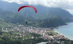 Artvin’de Yamaç Paraşütü Türkiye Şampiyonası heyecanı başladı
