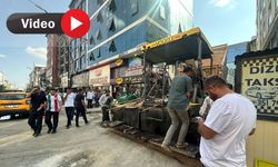Özgürlük Meydanı’nda Asfaltlama Çalışması Başladı