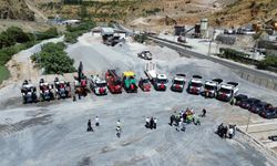 Hakkari’ye 128 milyon liralık yatırım: 20 yeni araç hizmete alındı