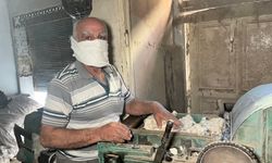 52 yıldır el emeğiyle üretiyor, mesleğin yok olmamasına karşı direniyor