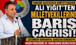 Hakkari’den Milletvekillerine Barış Çağrısı