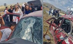 Gelin Götüren Konvoyda Feci Kaza: 2 Kişi Hayatını Kaybetti, 4 Yaralı