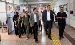 DEM Parti heyeti Hakkari’de hastaları yalnız bırakmadı
