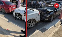 Yüksekova’da düğün konvoyunda zincirleme kaza: 4 yaralı