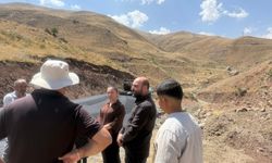 Ortaç Grup Köy Yolundaki Çalışmalar İncelendi