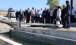 Taşlıçay’da açılan alabalık tesisi ilçe ekonomisine ve sosyal yaşama katkı sunacak