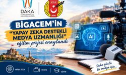 BİGACEM’in "Yapay Zeka Destekli Medya Uzmanlığı" eğitim projesi onaylandı