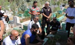 Amed ve Beşiktaş taraftar gruplarından Rojin Kabaiş’in mezarına ziyaret