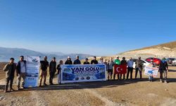 Nemrut Kalderası’nda 30 kilometrelik çanak yürüyüşü