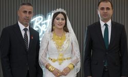 Yüksekova eğitim camiası, Halil Genç’in düğününde buluştu