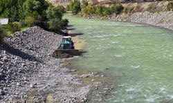 Hakkari’de dere ıslah çalışması tamamlandı