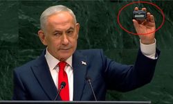 Netanyahu Erdoğan'ı hedef aldı, Dünyayı elindeki bu cihazla tehdit etti