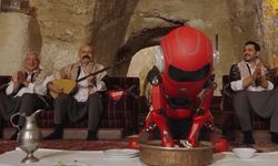 TEKNOFEST robotu sıra gecesinde çiğköfte yoğurdu