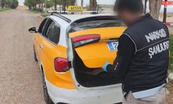Ticari takside 2 kilo 100 gram skunk ele geçirildi