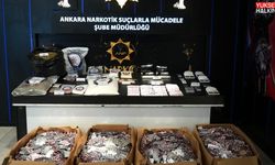 Ankara’da uyuşturucu operasyonunda 614 bin 330 adet sentetik ecza ele geçirildi