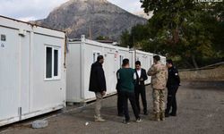 Beytüşşebap’ta konteyner kent kuruldu