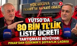 YÜTSO’da 80 Bin TL’lik Liste Ücreti Tartışması Büyüyor: Pınar’dan Özdemir'e Şeffaflık Çağrısı