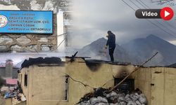 Yüksekova’da okul binasında korkutan yangın