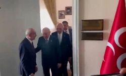 TBMM'de sürpriz görüşme! Bahçeli, Kılıçdaroğlu'nu ağırladı