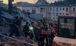 Zonguldak'ta bina çöktü: 1 ölü, 1 yaralı