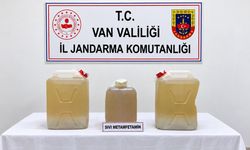 Van’da 34 kilo sıvı metamfetamin ele geçirildi