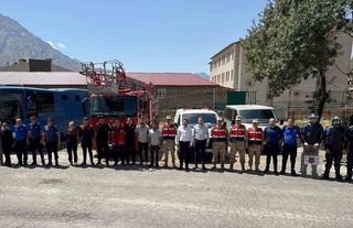Cezaevinde deprem ve yangın tatbikatı