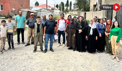 Yeni Mahalle Sakinlerinden Yol Talebi