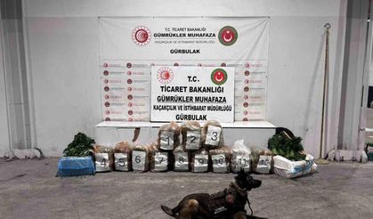 Ağrı’da Gürbulak Sınır Kapısı’nda 51 kilo 520 gram esrar ele geçirildi