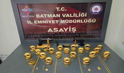 Batman’daki kuyumcu soygununda 8 şahıs yakalandı