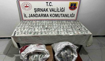 Şırnak’ta 14 milyonluk kaçak ürün ele geçirildi, aranan 52 şahıs yakalandı