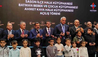 Bakan Ersoy: "Batman’da kültür altyapısında büyük dönüşüm sağladık"