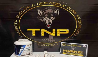 Tunceli’de uyuşturucu operasyonu: 430 adet sentetik ecza ele geçirildi