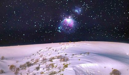 Bitlis’te uzay tutkunlarından nefes kesen çekim